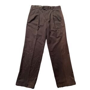 John W. Nordstrom Pants Men's 36x33 Brown 100% Supima Cotton Smartcare